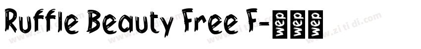 Ruffle Beauty Free F字体转换